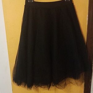 Midi Tulle Skirt